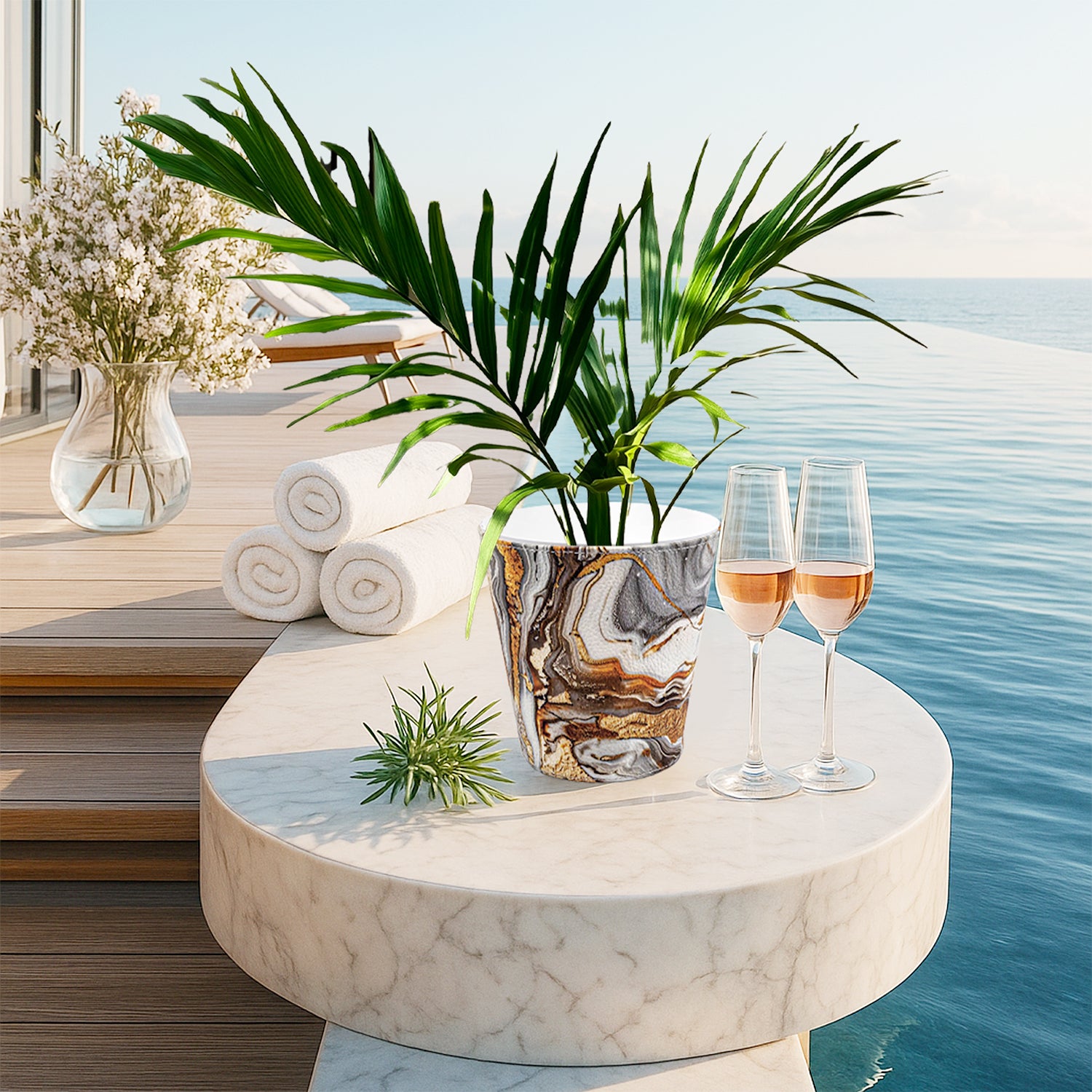 Vaso da tavolo Marble